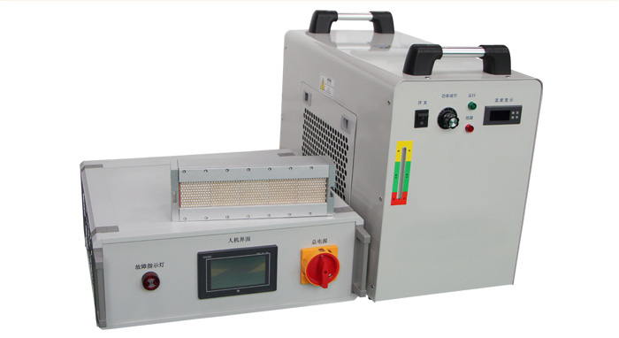 UV LED固化光源設(shè)備的三大配置照射頭、水冷機(jī)、電源驅(qū)動
